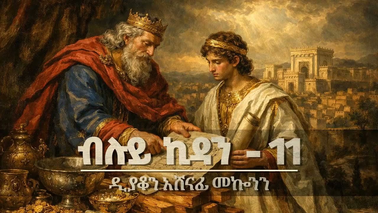 ብሉይ ኪዳን ዲ/ን አሸናፊ መኮንን 11 Bluy Kidan part 11 Deacon Ashenafi Mekonnen