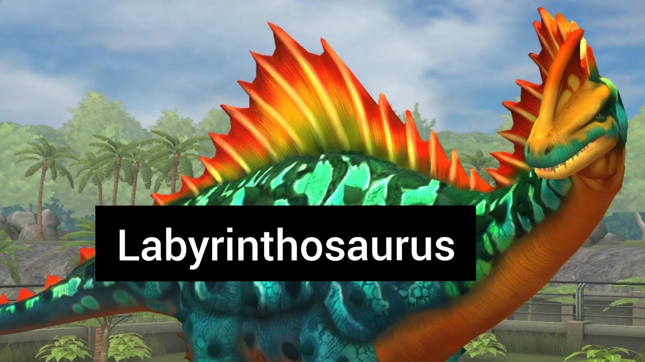 MAX Level 40 Labyrinthosaurus (JURASSIC WORLD THE GAME)