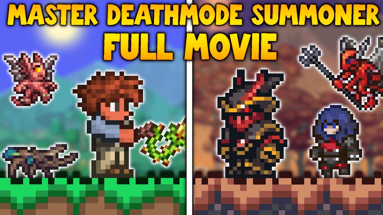 FULL MOVIE - The SUMMONER Experience on Master Deathmode in Terraria Calamity Mod