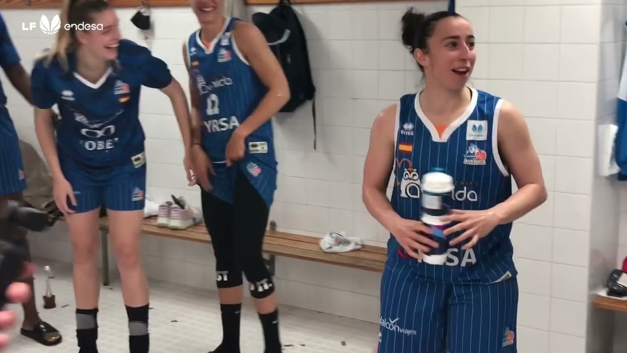 ¡La alegría del campeón! Así celebró en el vestuario el Perfumerías Avenida el título de LF Endesa