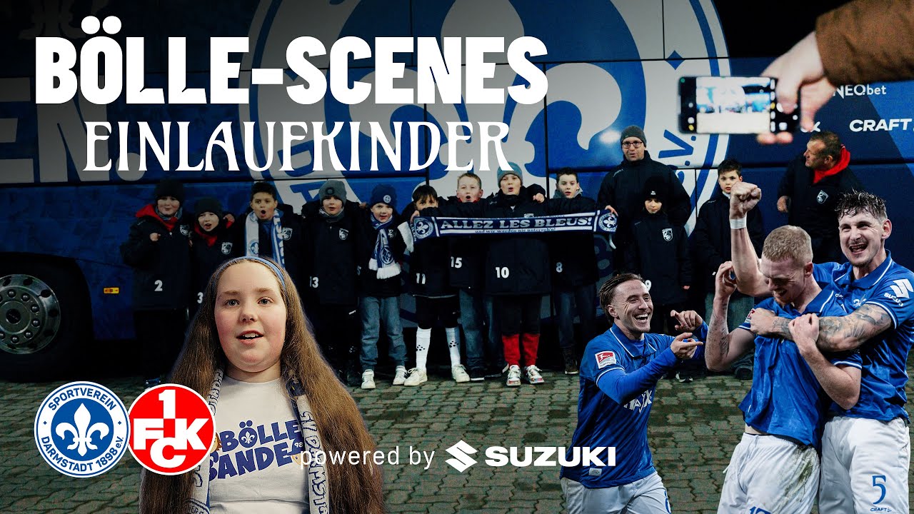 Wie ist es, Einlaufkind bei einem Fußballspiel zu sein? 😍 | Bölle-Scenes gegen Kaiserslautern