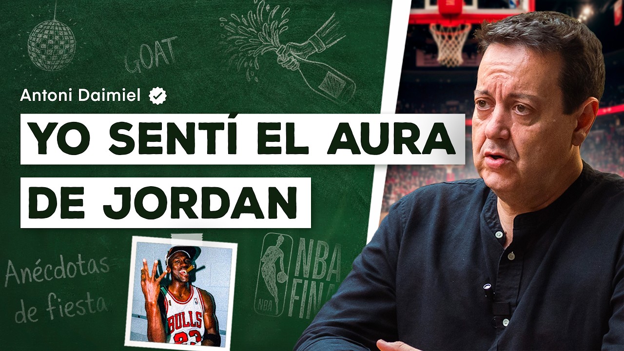 Secretos NBA: Aura de Jordan, Fiestas de Rodman y EE.UU. con Antoni Daimiel