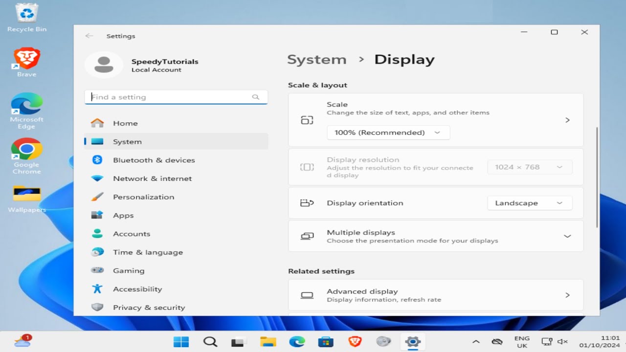 How To Fix Screen Aspect Ratio Issues in Windows 11