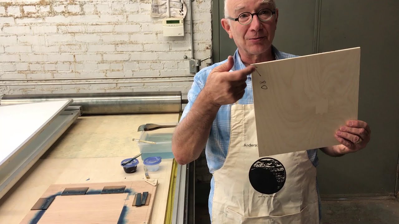 printing mokuhanga using wedged kento registration jig