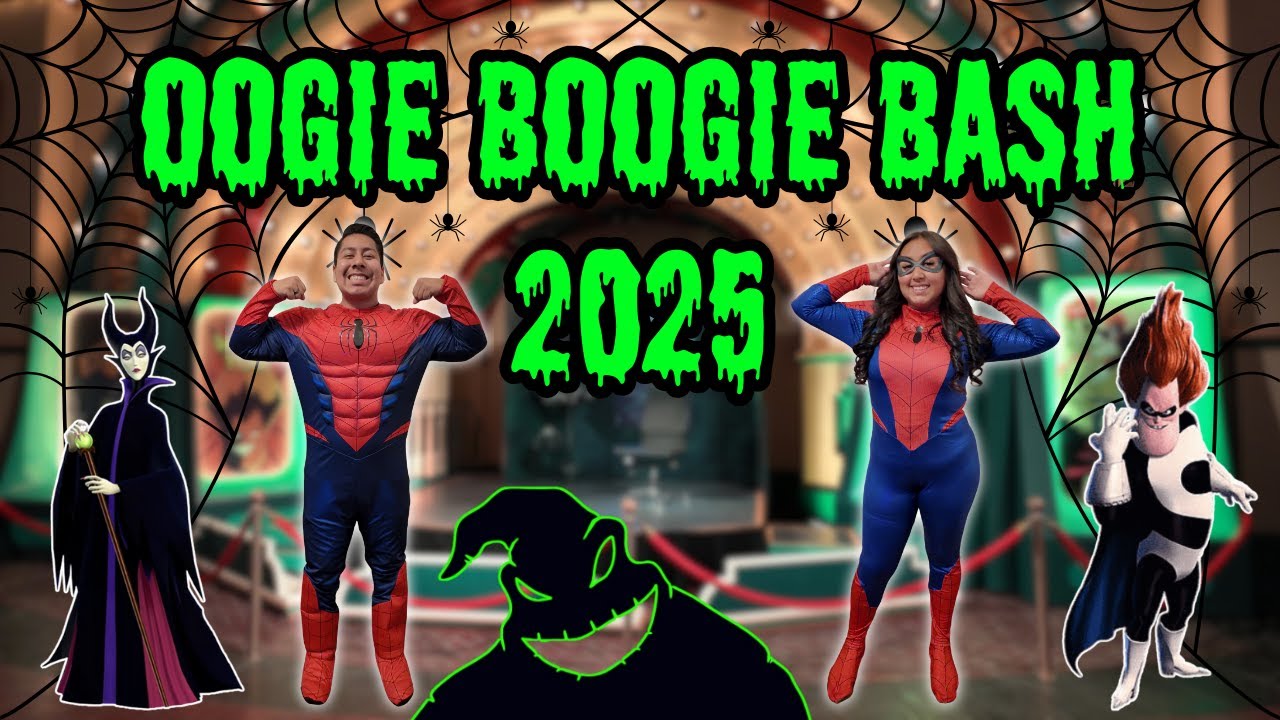 OOGIE BOOGIE BASH 2025 CAST PREVIEW! | NEW VILLAINS! | FRIGHTFULLY FUN PARADE!