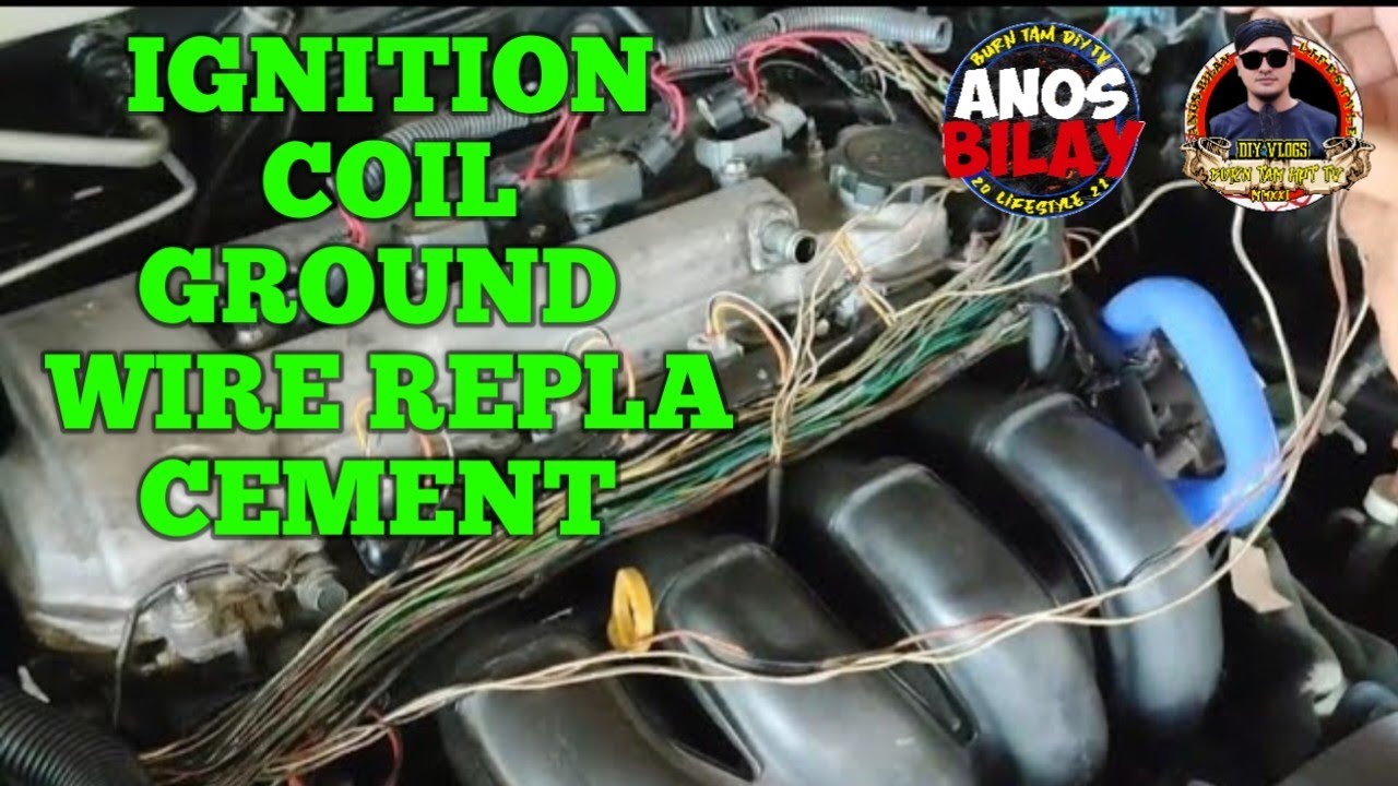 TOYOTA CORROLA ALTIS 1.8G MATIC 2001 IGNITION COIL GROUND WIRE REPLACEMENT