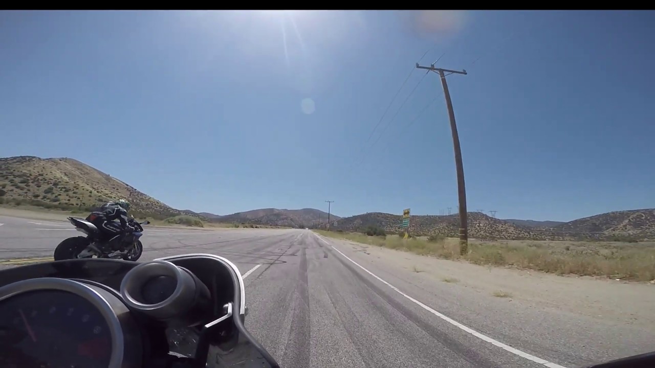 Yamaha Vmax 1700 vs R1M  On Straight line and some canyons