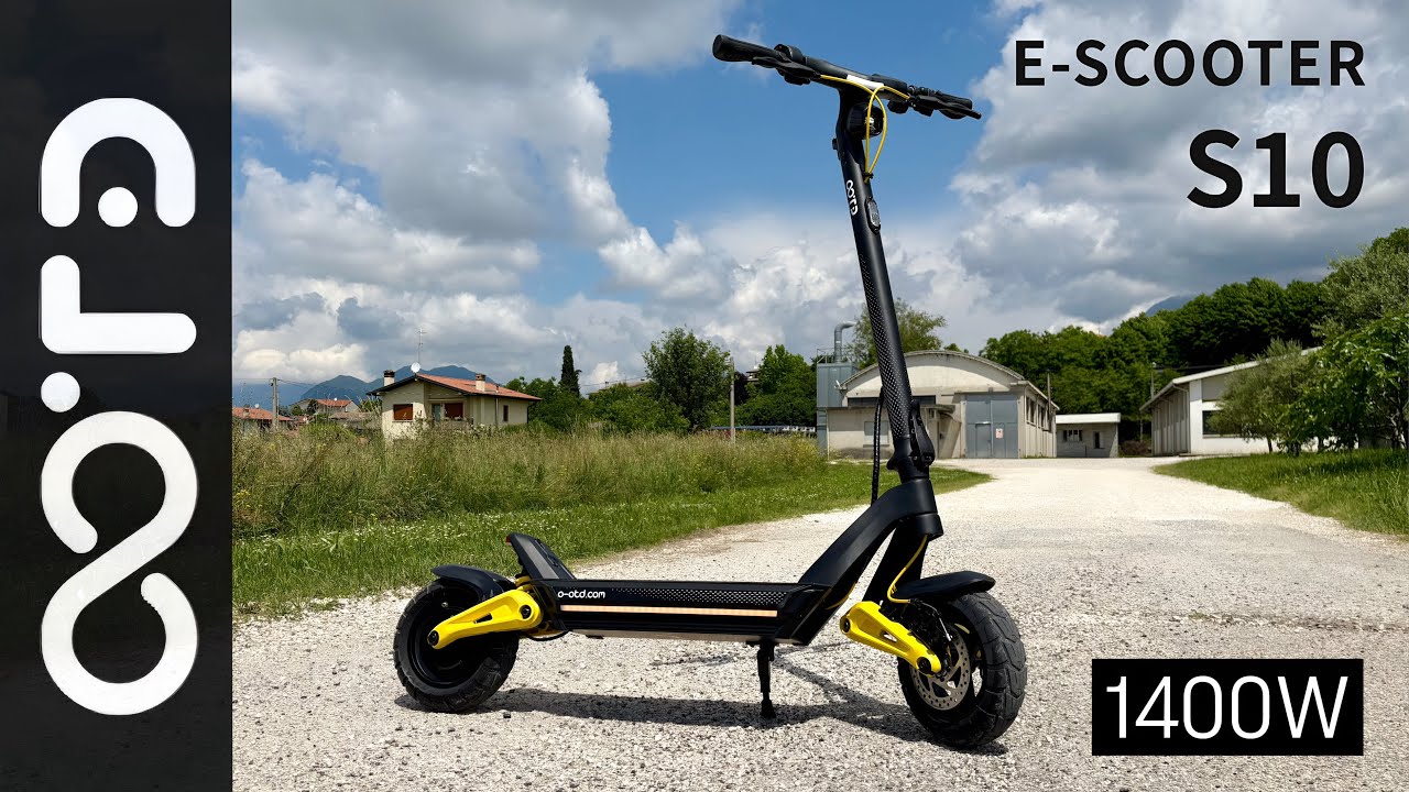 OOTD S10 - The Best Electric Scooter 1400W Motor / Speed 55 km/h