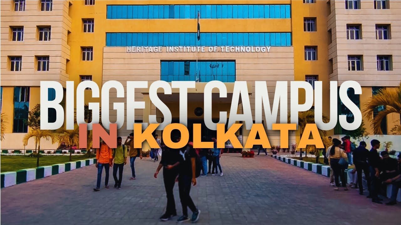 Heritage Institute of Technology, Kolkata 🧳A tour to my college...⚾️