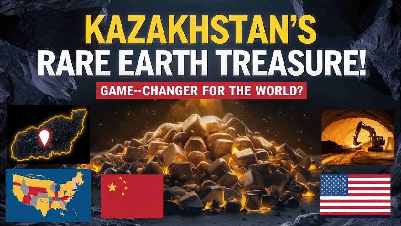 Kazakhstan's Massive Rare Earth Metals Discovery!