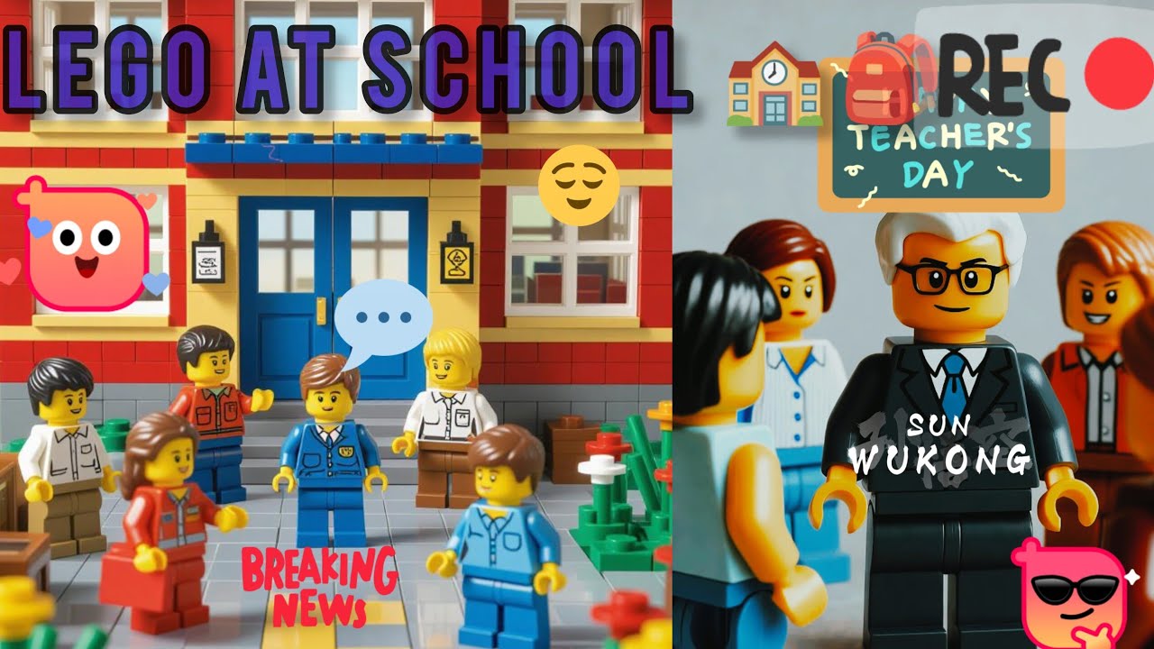 🎒 LEGO School Adventures – Teacher’s Day Special! 🍎 