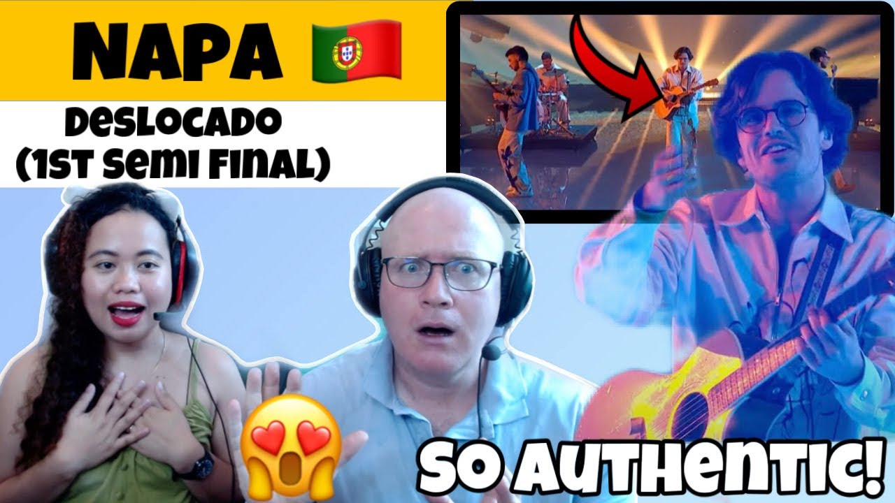 NAPA - Deslocado (LIVE) | Portugal | First Semi-Final | Portugal Eurovision 2025🇵🇹