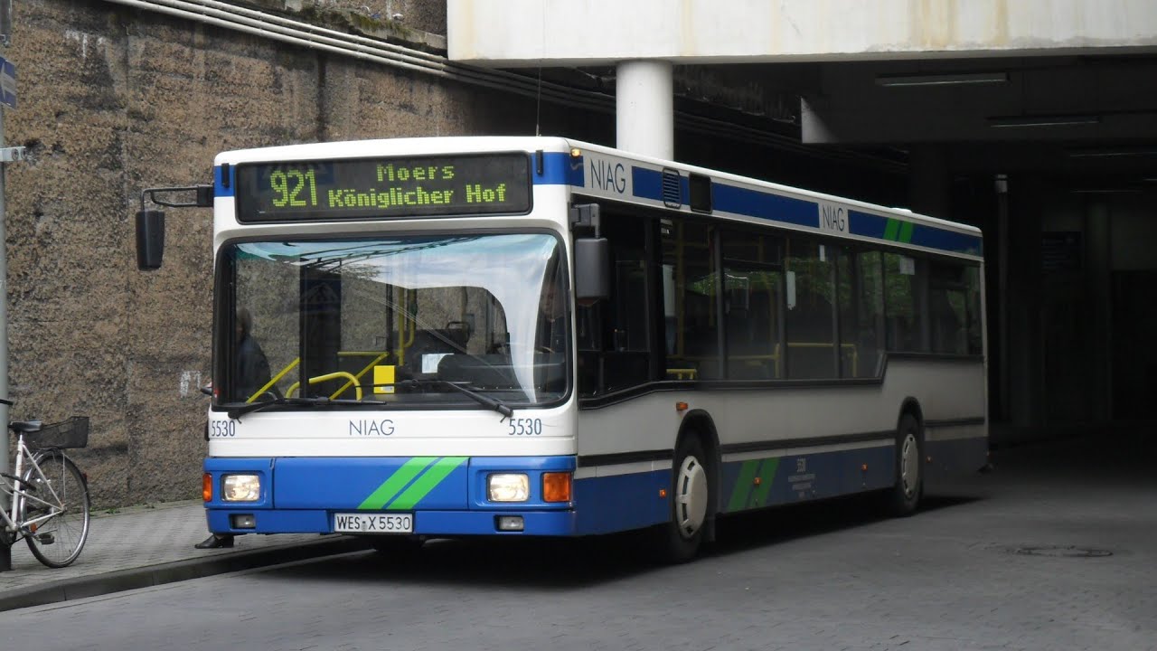 [Sound] Bus MAN NL 222 | #5519 | Niederrheinische Verkehrsbetriebe AG, Moers (Kreis Wesel)