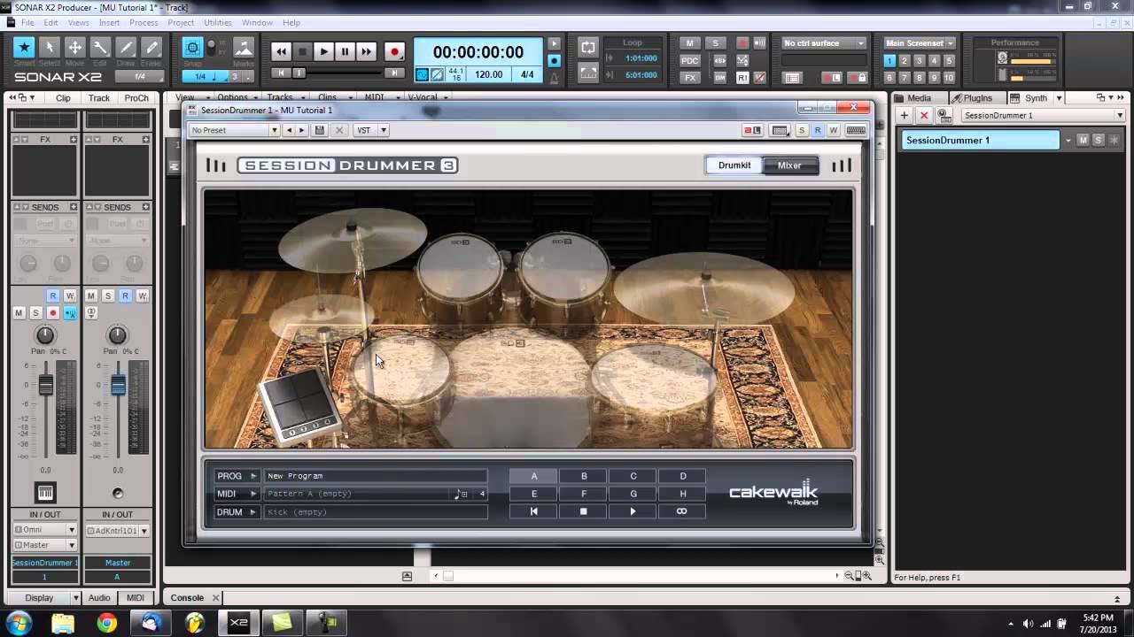 How to Create Songs from Start to Finish | Sonar X2 Tutorial | Part 2-A