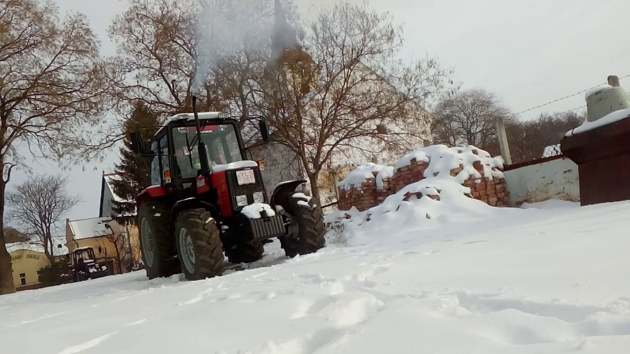 Mtz 892.2 hidegindítás [KB 4 HÓNAP ÁLLÁS UTÁN]