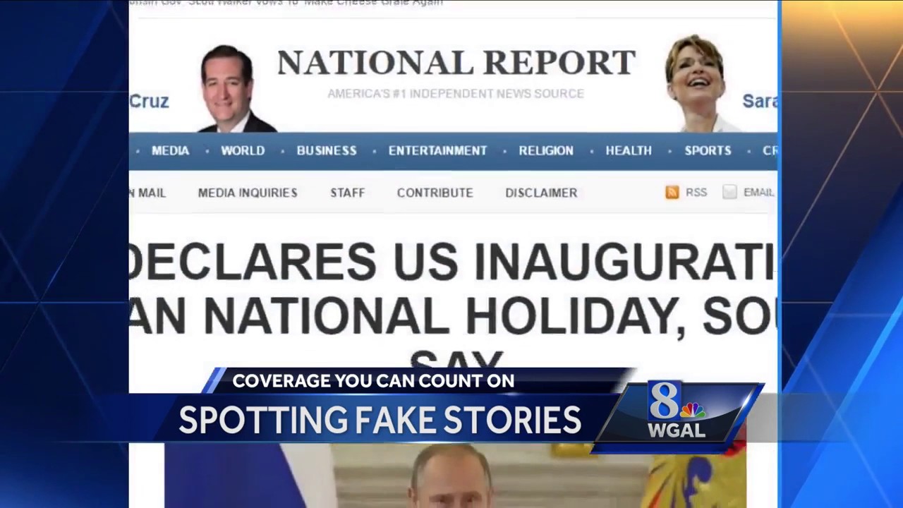 How to spot fake news sites and fake stories