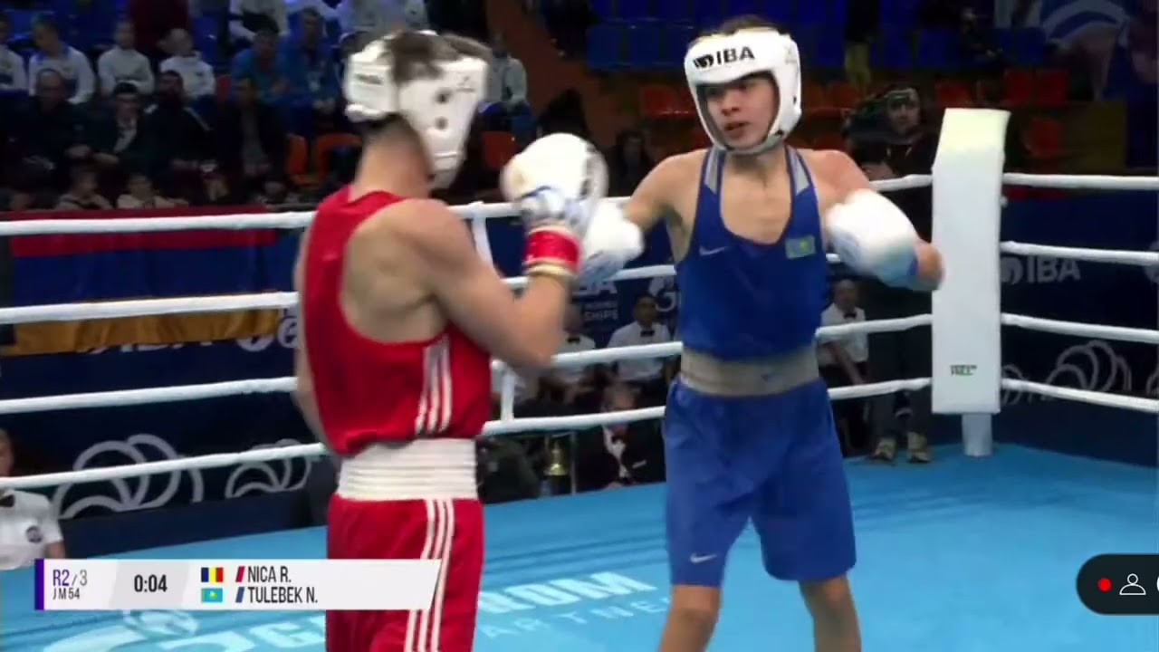 54 келі  / NICA RENATO MIHAI(🇷🇴) vs TULEBEK NURASSYL(🇰🇿) / 0:5 жеңіс #tukeshov_boxing #бокс