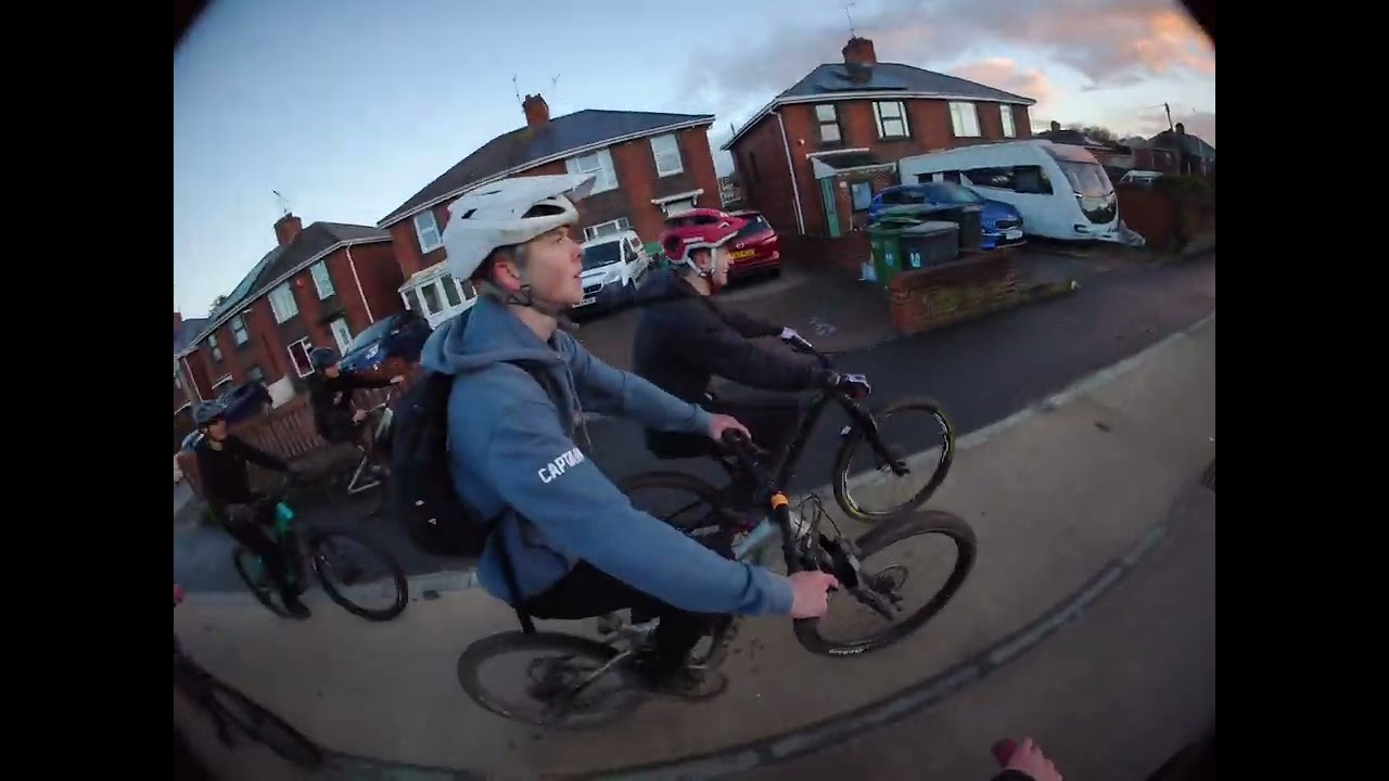 Local riding with the lads ￼