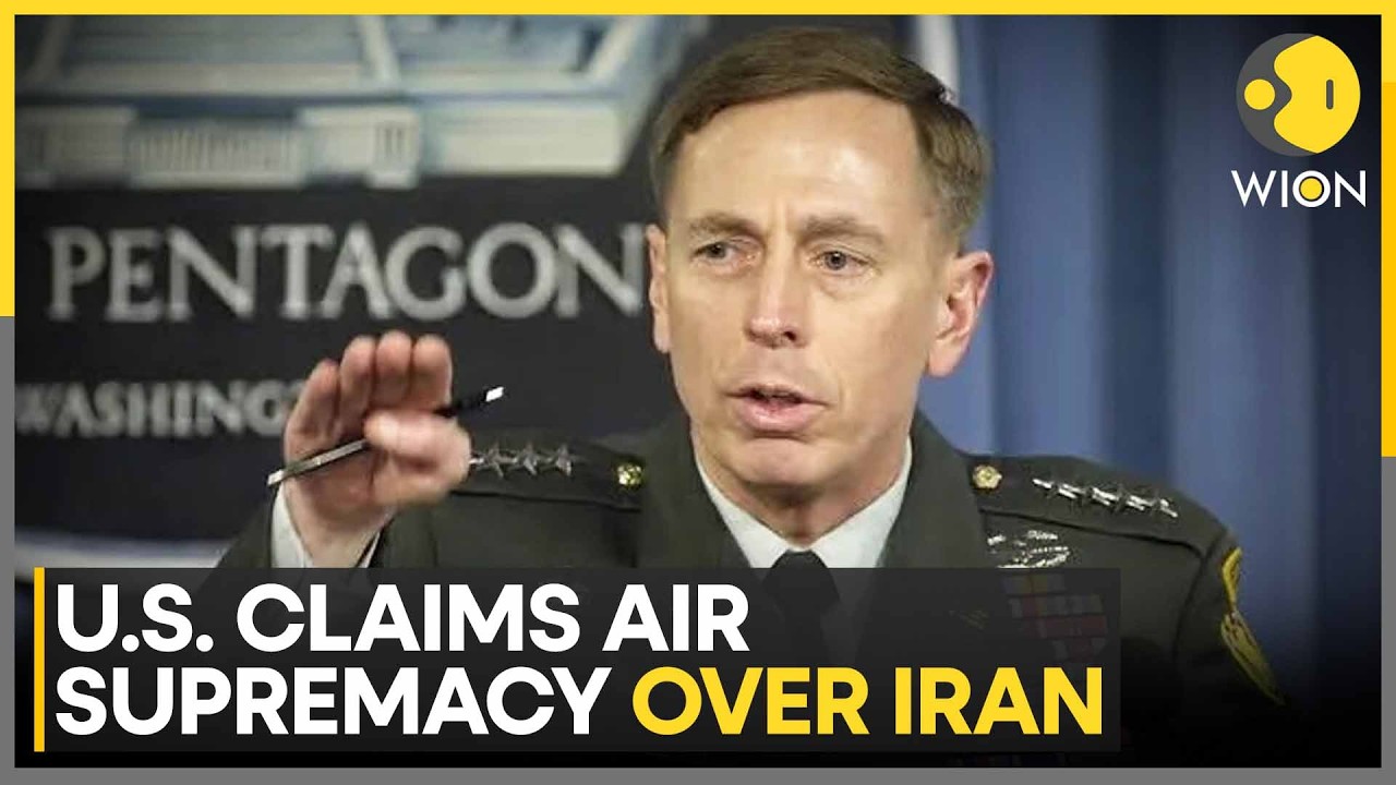 US-Iran War: David Petraeus Says US Has Achieved ‘Air Supremacy’ Over Iran | WION