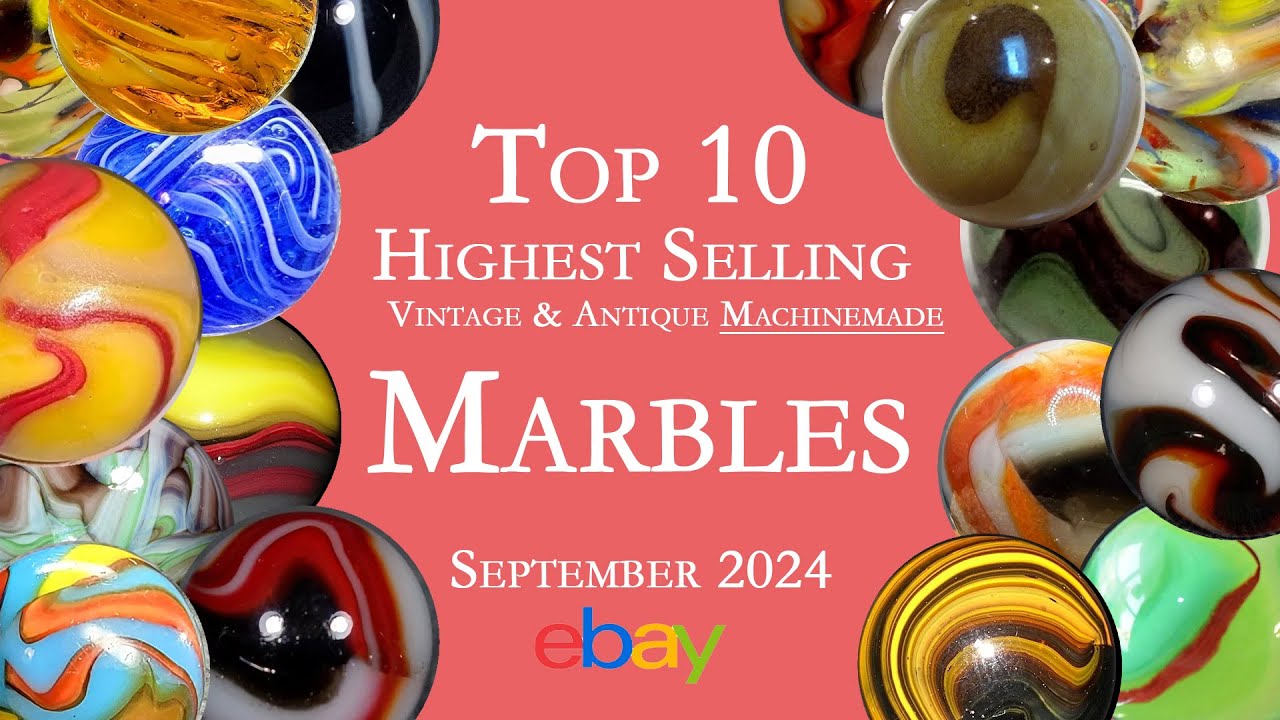 TOP 10 Highest Selling MACHINEMADE Marbles on eBay | September 2024