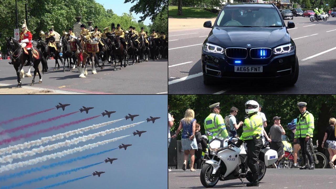 Trooping the Colour 2018 - SEG, LOTS of Horse Guards + Birthday FLY PAST!