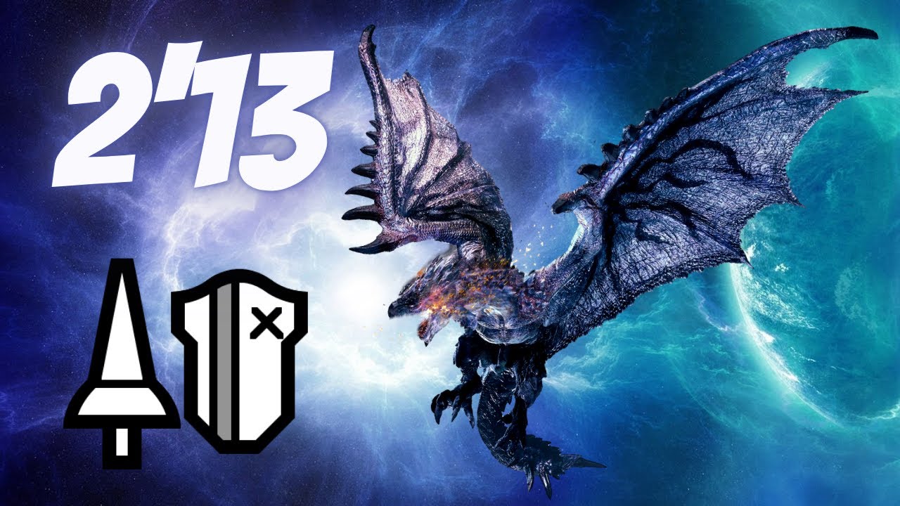 MHW Iceborne Silver Rathalos 2'13 Lance
