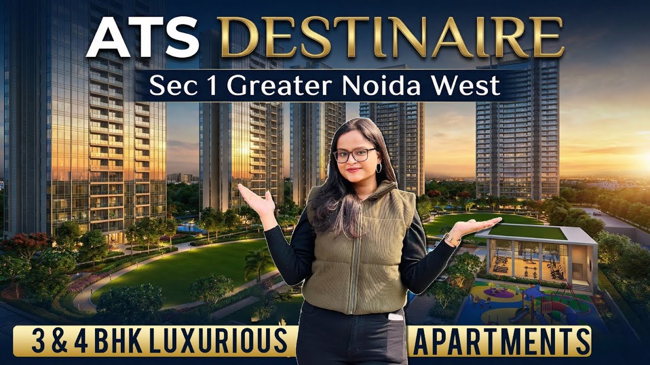 ATS Destinaire Noida Extension | 3/4 BHK Luxury Project at ₹2.19 Cr* Onwards