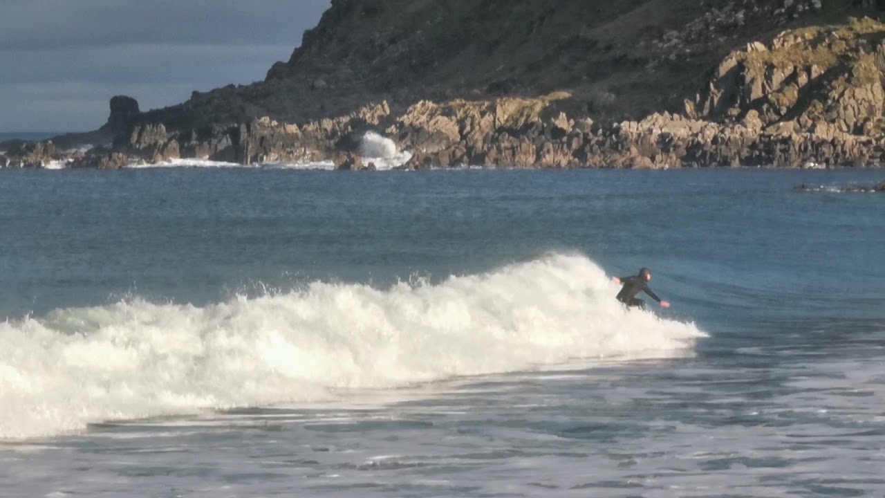 Surfing with Dolphins Inishowen Co.Donegal. Part 1.