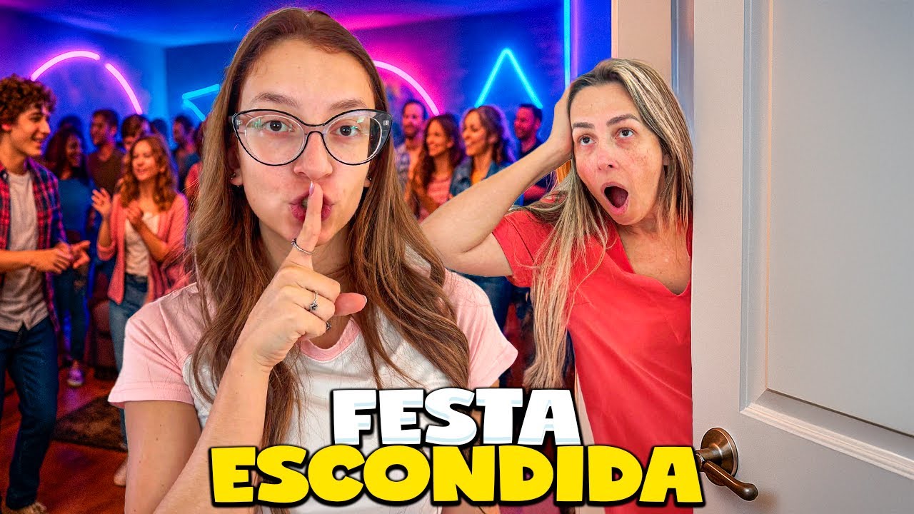 FIZ UMA FESTA SEM OS MEUS PAIS SABEREM NA MINHA CASA! FLOPOU?