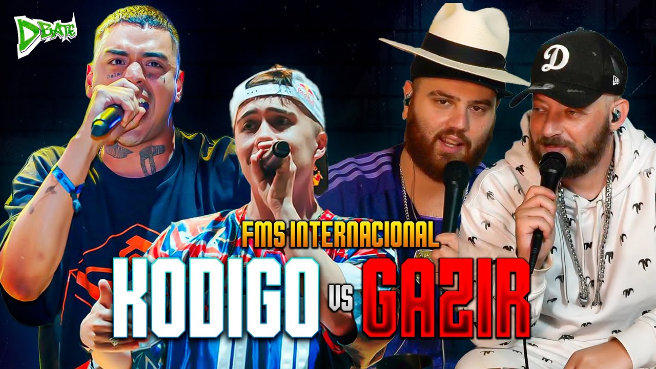 DTOKE Y BARBA ROJA REACCIONAN A KODIGO vs GAZIR I CUARTOS I #FMSINTERNACIONAL | #dbate