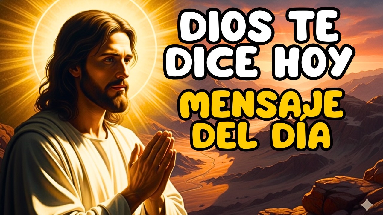 DIOS TE DICE HOY: No trates de entender, solo cree: la luz que atraviesa la oscuridad