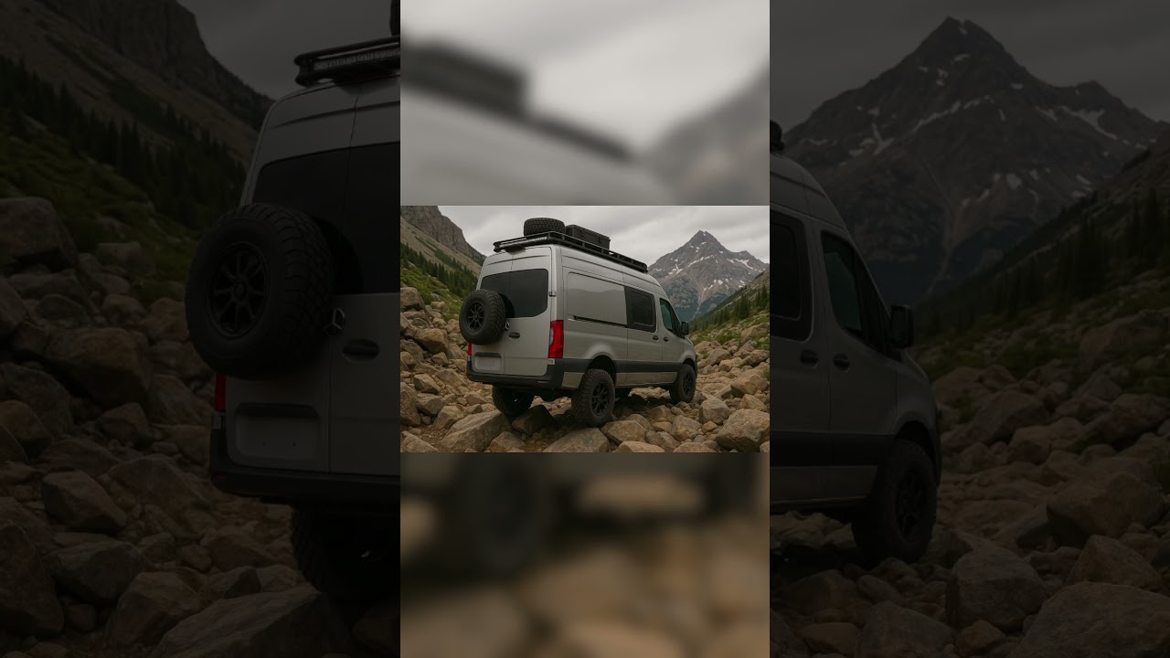 ULTIMATE 4x4 VAN! 2026 Mercedes Benz sprinter touring edition! #car #2026 #mercedes #offroad #4x4