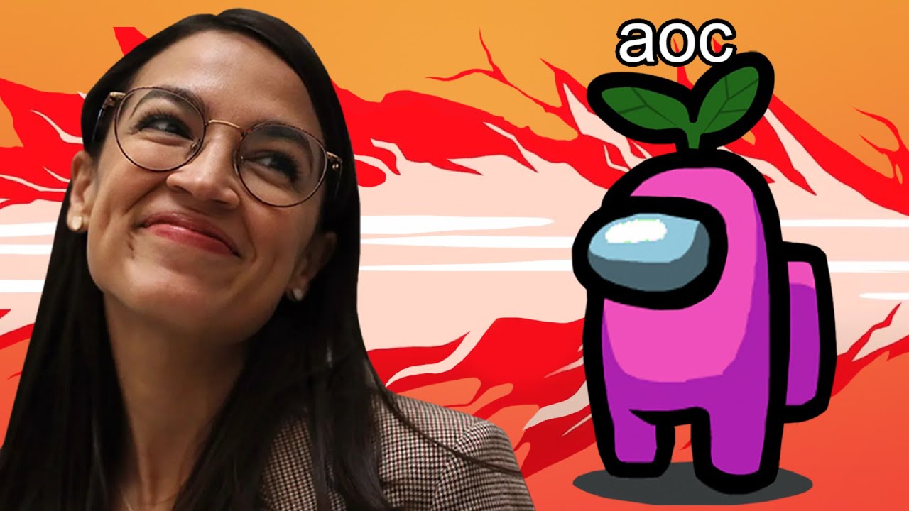 AOC Plays Among Us - Best Moments From The Stream