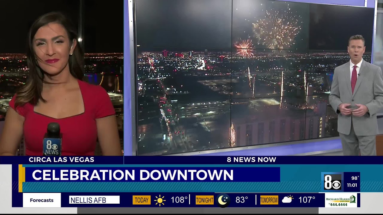 Plaza celebrates 50 years in Las Vegas with fireworks