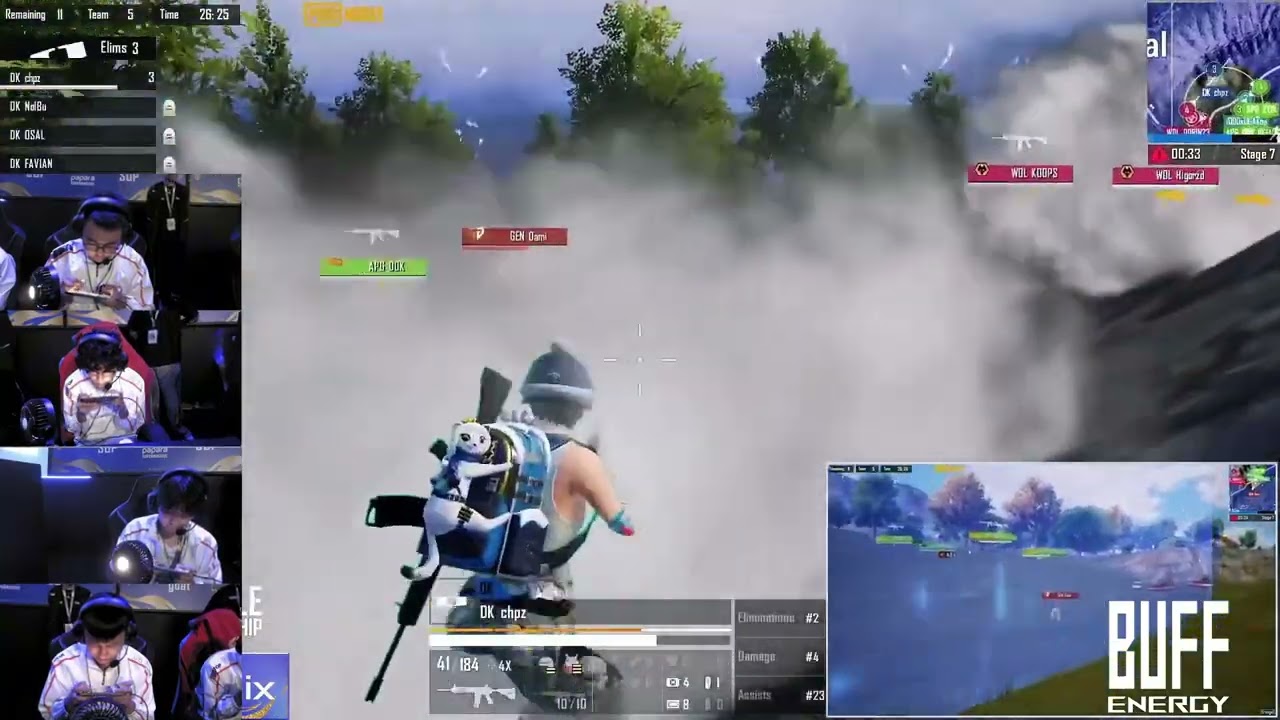 Alpha gaming -ийн чикэн идсэн тоглолтын teamspeak-г сонирхуулж байна.