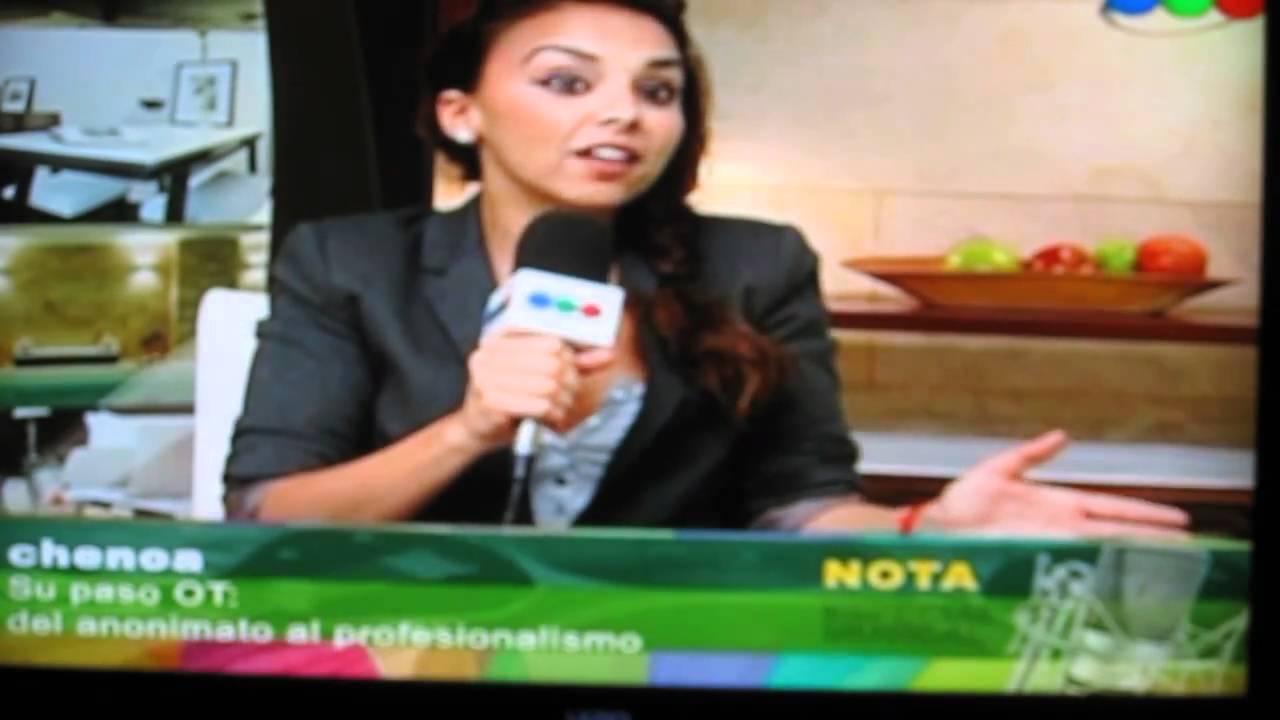 Entrevista Chenoa Argentina pt1
