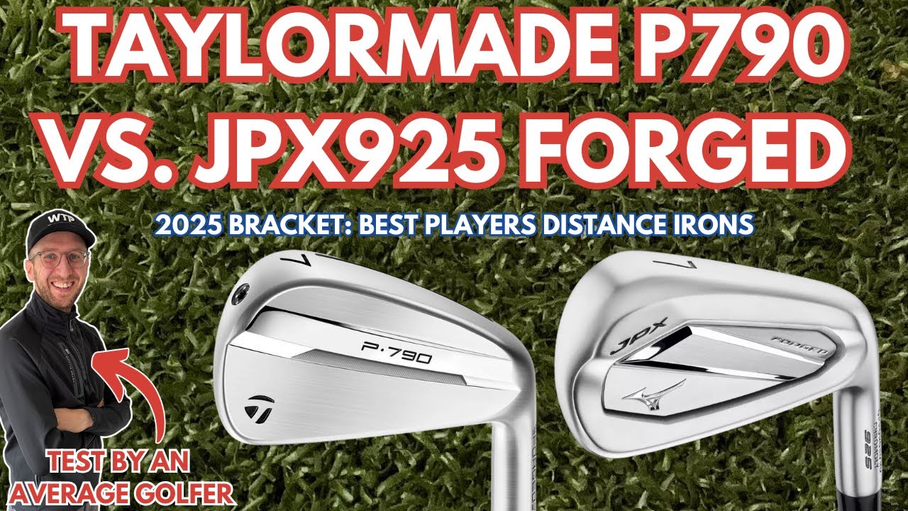 TAYLORMADE P790 против MIZUNO JPX925 (кованые): лучшие игроки на дистанцию ​​в гольфе 2025 года (...