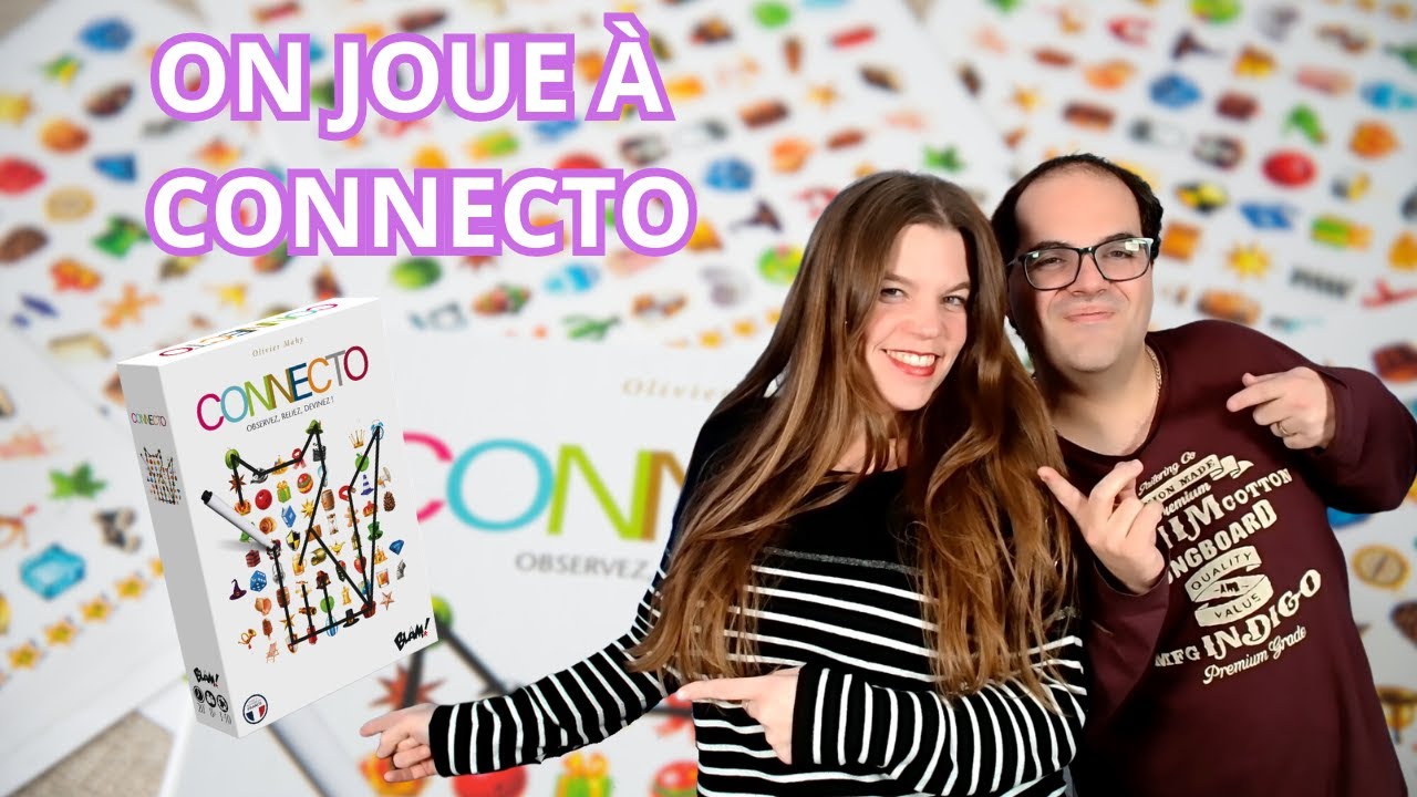 { Règles Et Partie } ON JOUE À CONNECTO  | Jeu De Société | Blam !