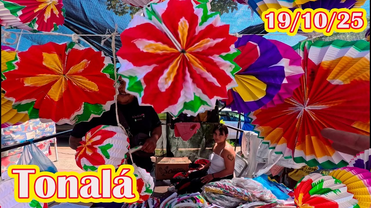 Tonal&aacute;: Explora el Asombroso tianguis navide&ntilde;o 2025