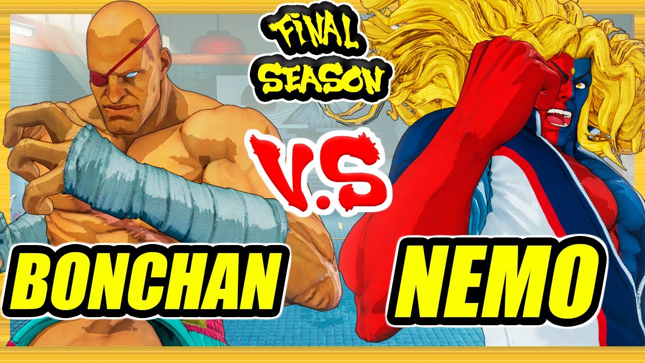 SFV CE 🔥 Bonchan (Sagat) vs Nemo (Gill) 🔥 Battle Lounge 🔥 Street Fighter 5