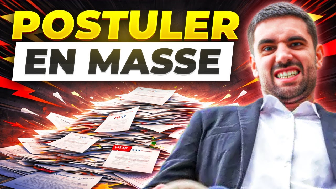 POURQUOI POSTULER EN MASSE EST LA MEILLEURE STRATÉGIE EN 2026 (et de très loin)