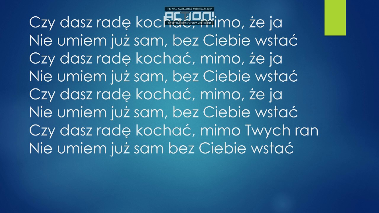 lemon - napraw | tekst