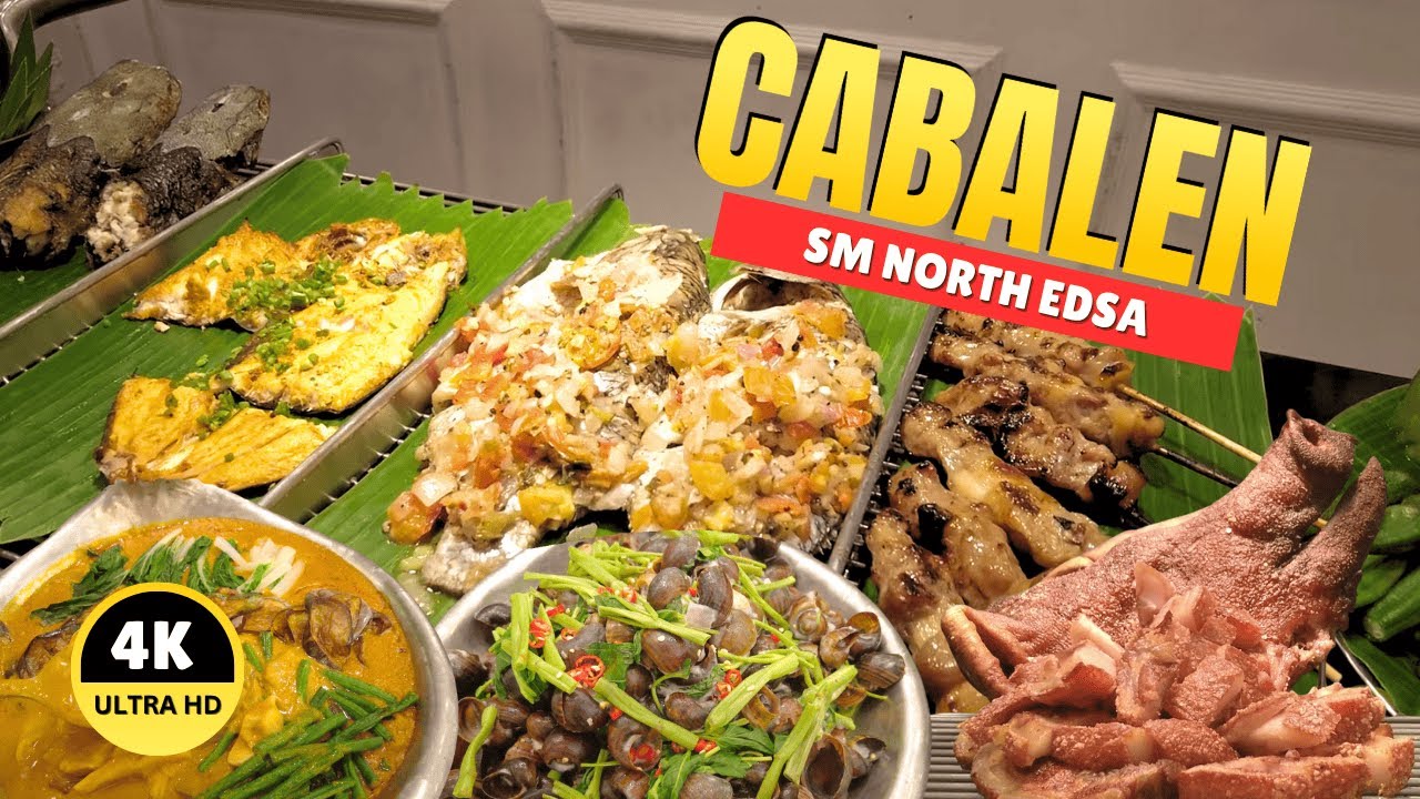 [4K] CABALEN BUFFET | Eat All You Can, Eat All U Want (SM NORTH EDSA BRANCH) - BUFFET FOOD TOUR 2025
