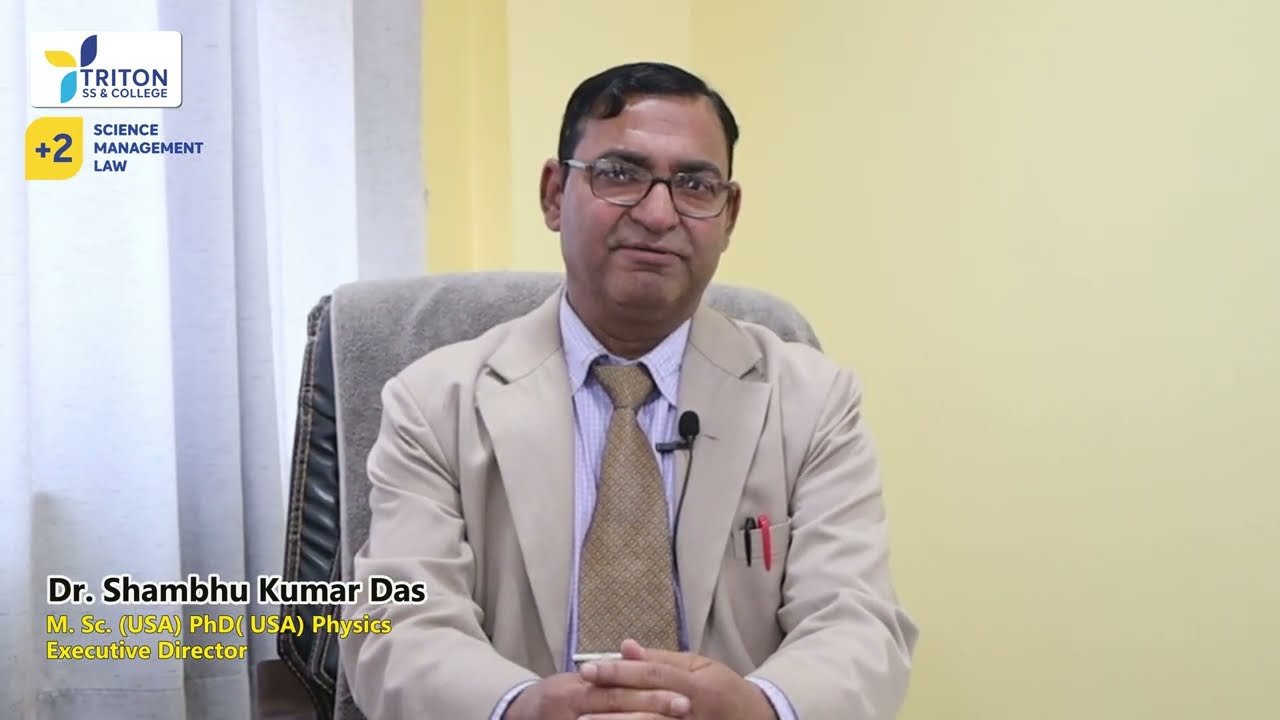 Dr  Shambhu Kumar Das, M. Sc. (USA) PhD (USA) Physics Executive Director #TritonCollege