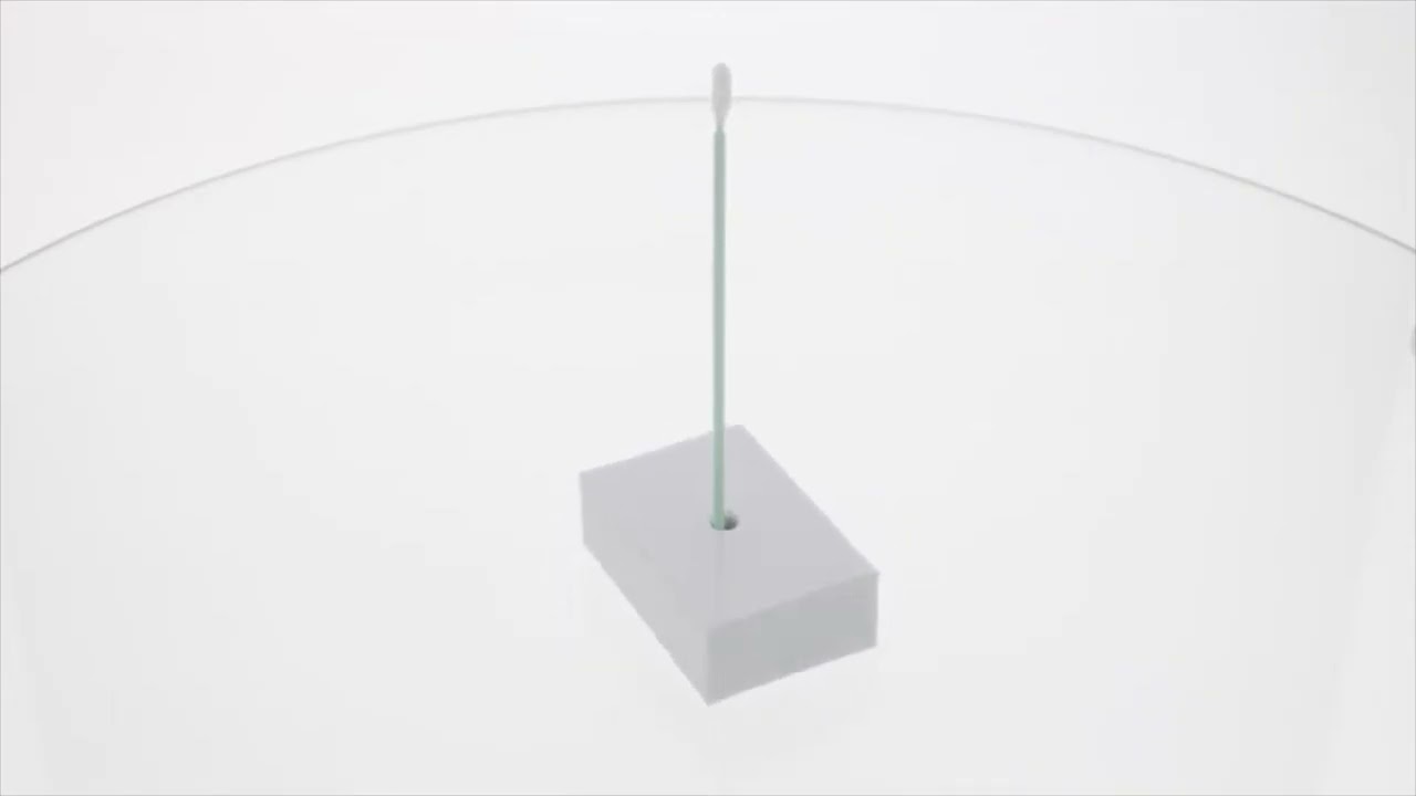 TX761 Alpha Polyester Cleanroom Swab with Long Handle