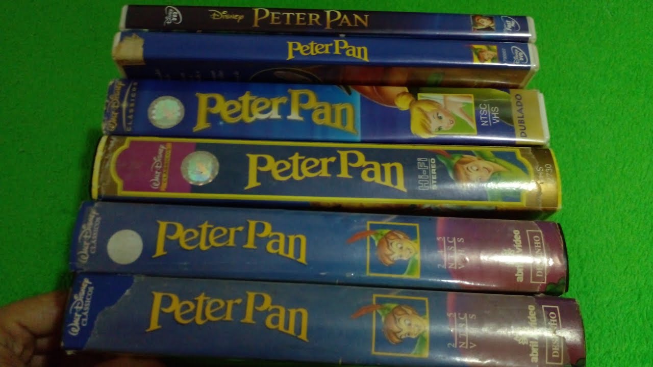VHS Peter Pan 1953 Walt Disney PARTE 2