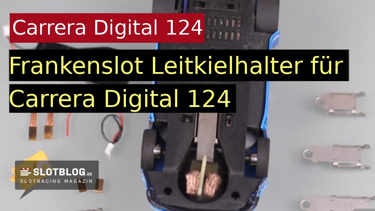 Frankenslot Leitkielhalter für Carrera Digital 124
