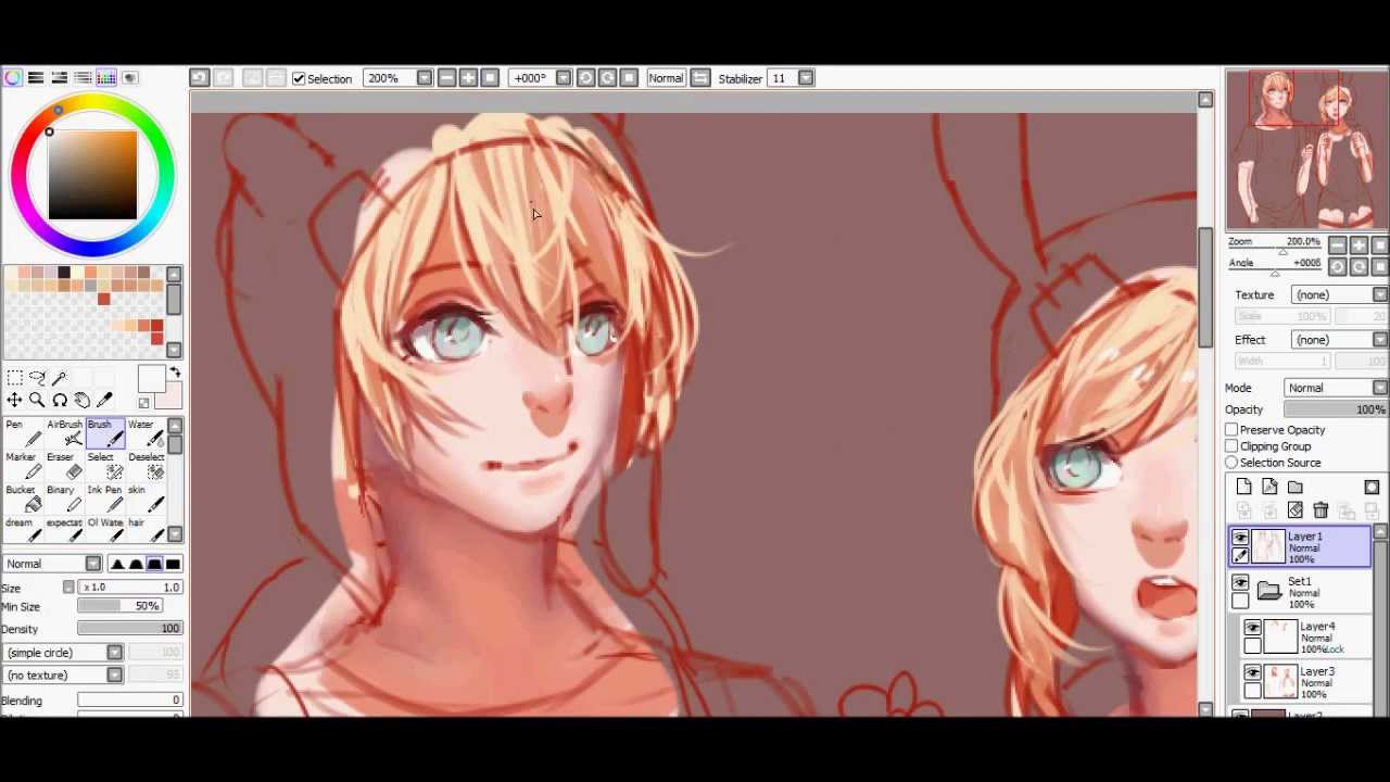 finn and fionna{{speedpaint}}