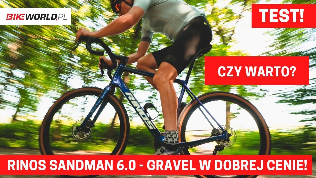 Test: Rinos Sandman 6.0 &ndash; karbonowy gravel z GRX 2x11 za niecałe 10 tys. zł
