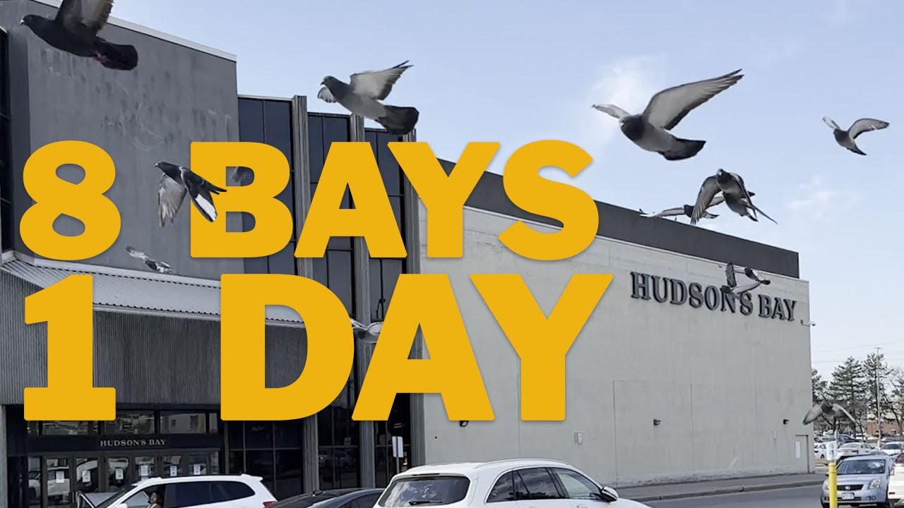 I went to every Hudson's Bay store in Toronto in one day (Before they close for good)
